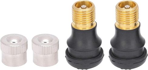 طقم استبدال صمام الإطارات بدون أنبوب، 5.9 بوصة متعدد الوظائف محول تمديد صمام الإطارات بدون أنبوب، استبدال صمام إطار السكوتر الكهربائي النحاسي لـ M365/PRO in Kuwait