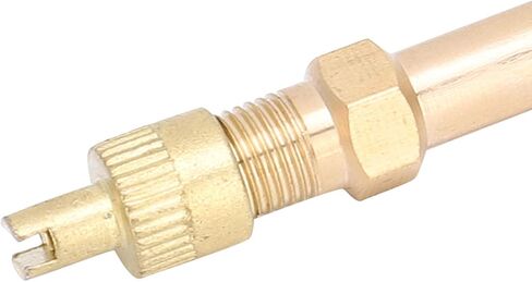 طقم استبدال صمام الإطارات بدون أنبوب، 5.9 بوصة متعدد الوظائف محول تمديد صمام الإطارات بدون أنبوب، استبدال صمام إطار السكوتر الكهربائي النحاسي لـ M365/PRO in Kuwait