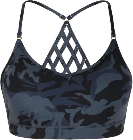 Women Activewear Bra Band Scoop Neck Gym Fitness Running Crop in Saudi Arabia