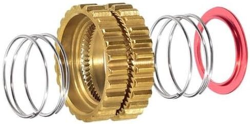 مجموعة إعادة بناء محور Star Ratchet 60T - حزمة خدمة شاملة لمحور الدراجة مع سقاطتين وغطاء وشحم ونوابض وصندوق - 16.5 جم من سبائك الألومنيوم الممتازة in Saudi Arabia