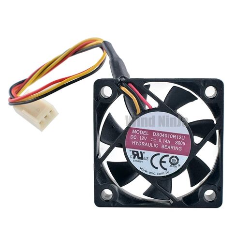 DS04010R12U 4cm 40mm Fan 40x40x10mm DC12V 0.14A (0.03A) 4500rpm Quiet Cooling Fan for South Bridge Motherboard CPU in Saudi Arabia