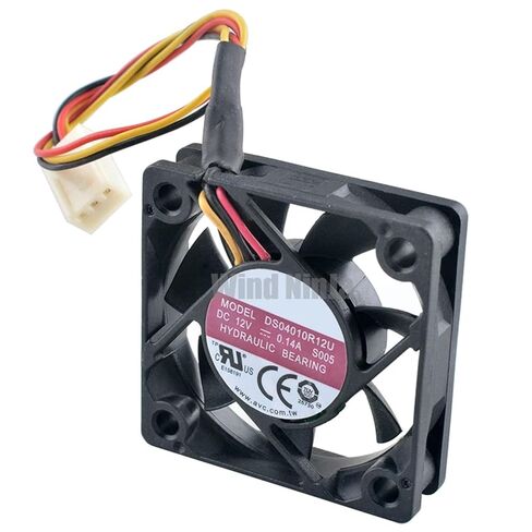 DS04010R12U 4cm 40mm Fan 40x40x10mm DC12V 0.14A (0.03A) 4500rpm Quiet Cooling Fan for South Bridge Motherboard CPU in Saudi Arabia