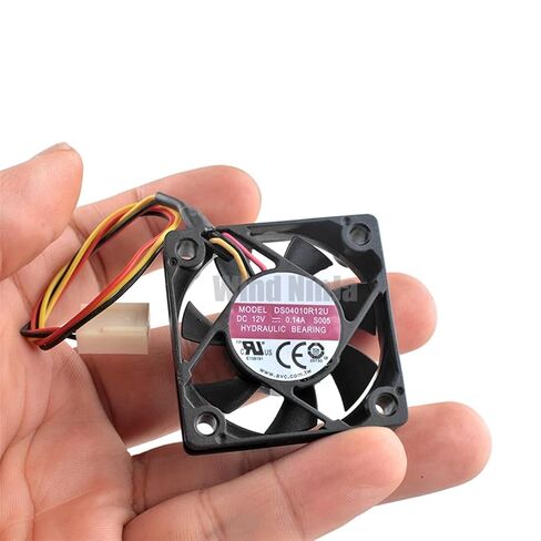 DS04010R12U 4cm 40mm Fan 40x40x10mm DC12V 0.14A (0.03A) 4500rpm Quiet Cooling Fan for South Bridge Motherboard CPU in Saudi Arabia