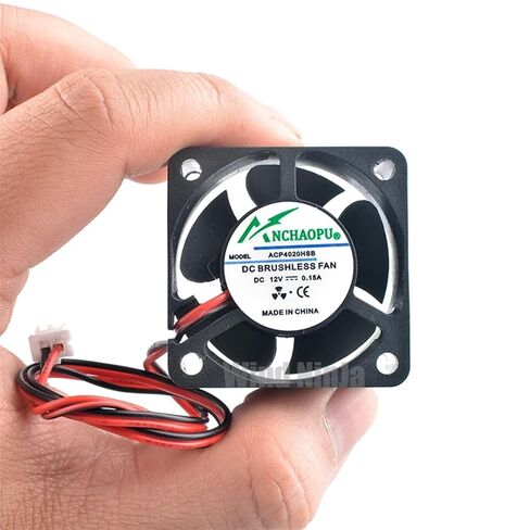 ACP4020HSB 4cm 40mm Fan 40x40x20mm DC12V 0.15A 7700rpm Dual Ball Bearing Cooling Fan for Industrial Computer Power Supply in Saudi Arabia