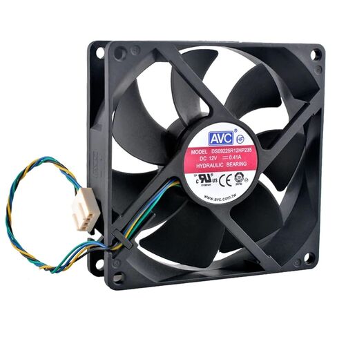 DS09225R12HP235 9.2cm 92mm Fan 92x92x25mm DC12V 0.41A 4pin High Speed axial Flow Fan Cooling Fan for Chassis Motherboard CPU in Saudi Arabia