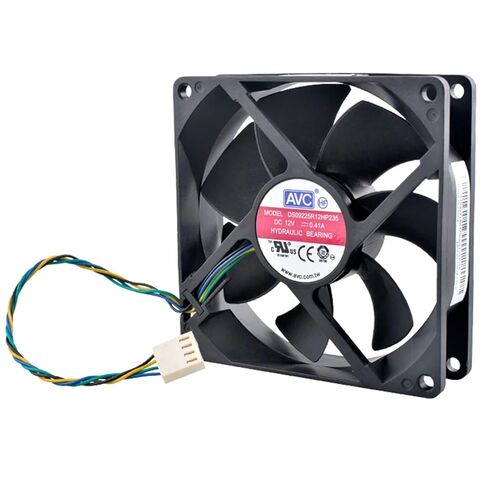 DS09225R12HP235 9.2cm 92mm Fan 92x92x25mm DC12V 0.41A 4pin High Speed axial Flow Fan Cooling Fan for Chassis Motherboard CPU in Saudi Arabia
