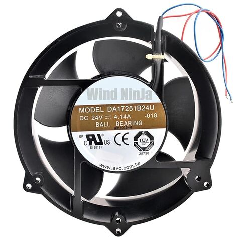 DA17251B24U 17.2 سنتيمتر 172 مللي متر مروحة 172x172x51 مللي متر DC24V 4.14A عالية السرعة محوري تدفق مروحة التبريد مروحة ل خزانة محول التردد in Saudi Arabia