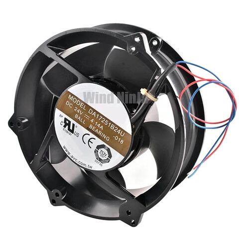 DA17251B24U 17.2 سنتيمتر 172 مللي متر مروحة 172x172x51 مللي متر DC24V 4.14A عالية السرعة محوري تدفق مروحة التبريد مروحة ل خزانة محول التردد in Saudi Arabia
