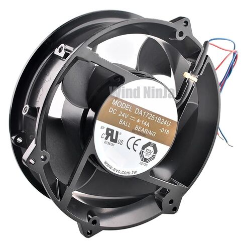 DA17251B24U 17.2 سنتيمتر 172 مللي متر مروحة 172x172x51 مللي متر DC24V 4.14A عالية السرعة محوري تدفق مروحة التبريد مروحة ل خزانة محول التردد in Saudi Arabia