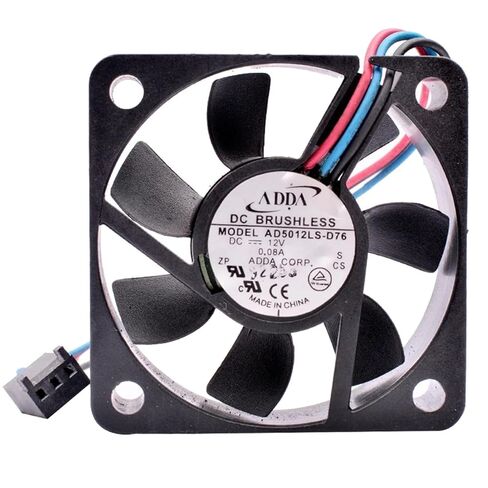 AD5012LS-D76 5 سنتيمتر 5015 50 مللي متر مروحة 50x50x15 مللي متر DC12V 0.08A 3 خطوط مراقبة سرعة مروحة التبريد الصامتة مناسبة لوحدة المعالجة المركزية اللوحة الأم in Saudi Arabia