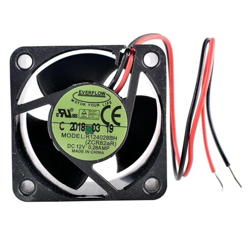 R124028BH ZCR82aR 4cm 40mm Fan 40x40x28mm DC12V 0.28A 2lines Dual Ball Bearing Cooling Fan for 1U 2U Server Power Supply in Saudi Arabia