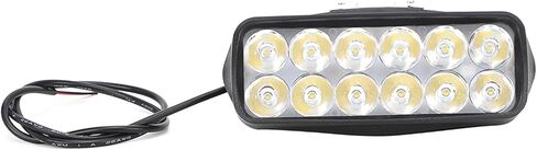 مصباح أمامي Ebike 48V 36V، 12V-80V متوافق، مصباح أمامي LED عالمي للدراجات النارية، مصباح دراجة كهربائية عالي السطوع لتحويل الدراجة ثلاثية العجلات in Saudi Arabia