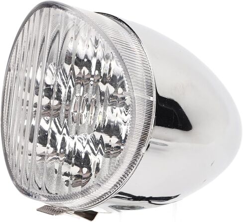 Retro Bike Light Set, Vintage LED Headlight Taillight Kit with Generator, DIY Modification Accessory, Night Travel Safety Lights, Aluminium Alloy ABS Material in Kuwait