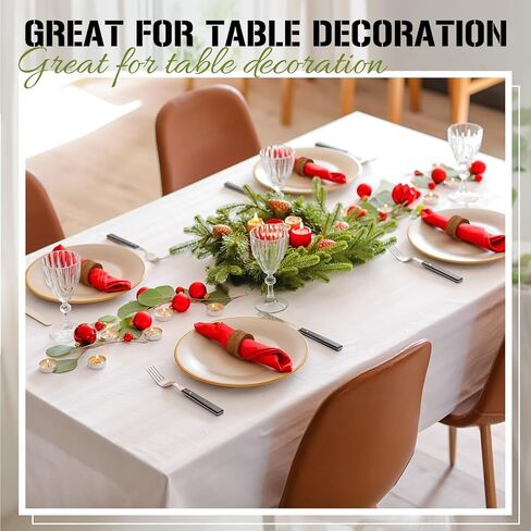 Zhehao 100 Pcs Wood Napkin Rings Bulk Acacia Brown Table Napkin Holder Buckles for Easter Wedding Dinner Holiday Table Decoration in Saudi Arabia