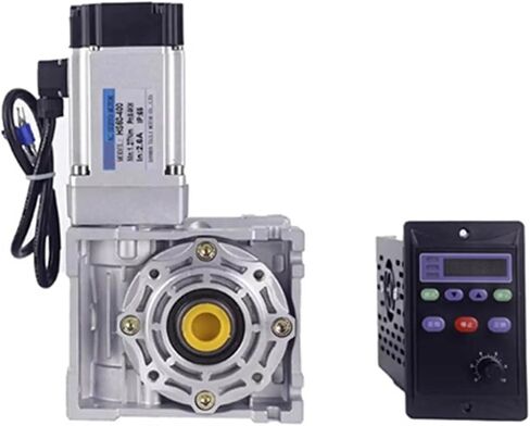 محرك BLDC 220 فولت 400 وات أو 750 وات مع مخفض تروس دودية RV40 أو RV50 أو علبة تروس كوكبية PLF60 أو PLF90 (400 وات، مخفض تروس دودية) in Kuwait