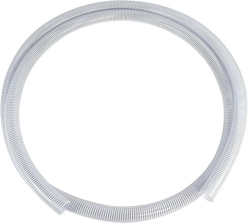 خرطوم شفط PVC شفاف مقاس 2 بوصة من Gloxco، 60 رطل لكل بوصة مربعة، طول 20 بوصة in Kuwait