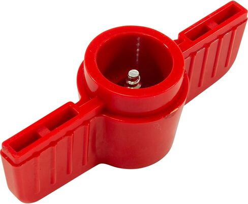 Replacement Handle, 1-1/2" HMIP Ball Valve, Red in Saudi Arabia