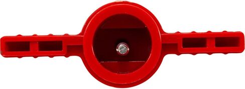 Replacement Handle, 1-1/2" HMIP Ball Valve, Red in Saudi Arabia