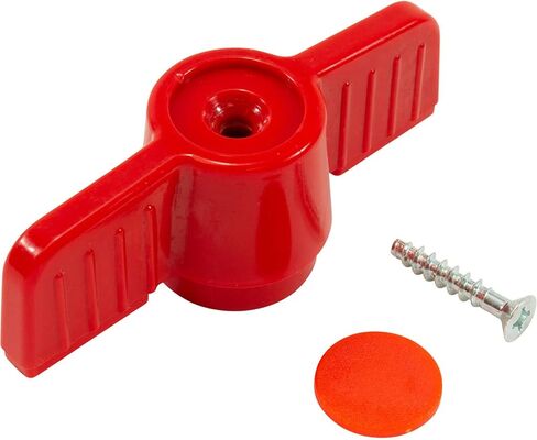 Replacement Handle, 1-1/2" HMIP Ball Valve, Red in Saudi Arabia