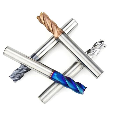 Alloy Carbide Milling Tungsten Steel Cutter Metal End Mill Coating Cutting CNC Maching Mills 1Pcs(8x8x45x150) in Kuwait