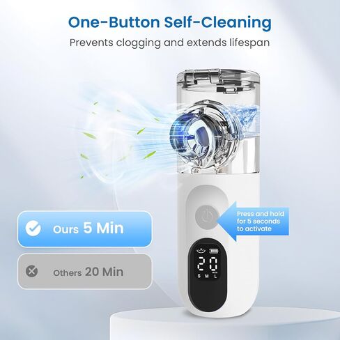 بخاخة الحيوانات الأليفة المحمولة للقطط، جهاز استنشاق محمول قابل لإعادة الشحن للحيوانات الأليفة، 3 مستويات قابلة للتعديل للمنزل والسفر in Kuwait