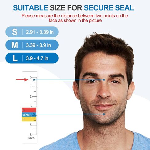 Upgraded Cushion for Airfit F40 with Quiet Vent Ring, 2-Pack Full-Face CPAP Mask Cushion for F40 Mask - Optimized Comfort & Whisper-Quiet Seal, Medium in Saudi Arabia