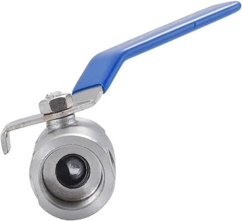 1PCS 1/2" 1-1/2" 2" Stainless Steel Cantonese Ball Valve steam high Temperature Ball Valve Internal Thread Switch Valve Water V(1-1/4") in Kuwait