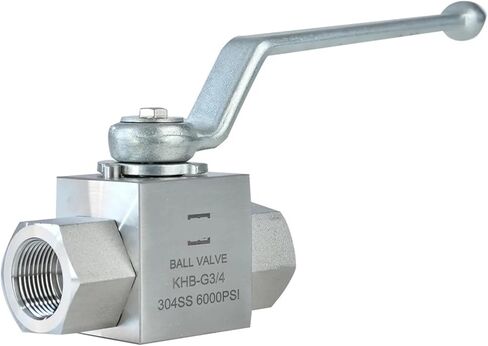 1PCS 1/2" Internal Thread 304 Stainless Steel Ball Valve Corrosion Resistant Hydraulic Ball Valve in Kuwait