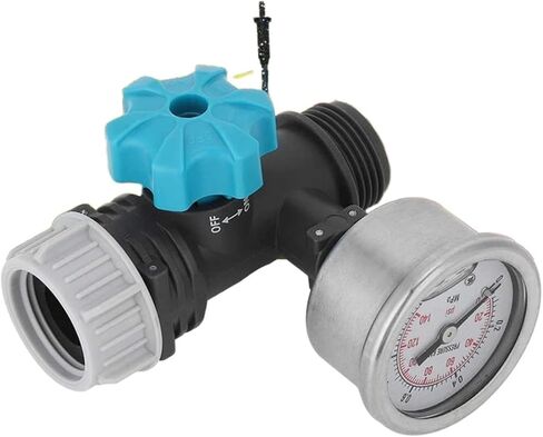 140psi G3/4in Water Pressure Reducing Maintaining Regulator Valve with Pressure Reducer Gauge Garden Irrigation Controller in Kuwait