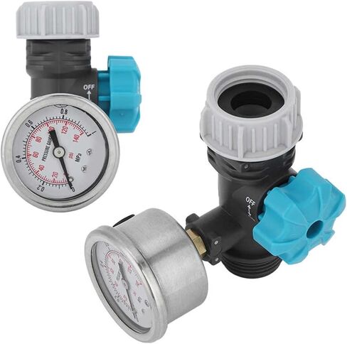 140psi G3/4in Water Pressure Reducing Maintaining Regulator Valve with Pressure Reducer Gauge Garden Irrigation Controller in Kuwait