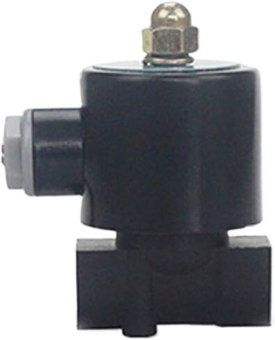 1PCS 3/8" Plastic Solenoid Valve DN10 Normally Closed AC220V DC24V DC12V(DC24V) in Kuwait