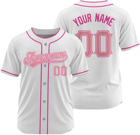 Custom Baseball Jersey Men Women Youth Adult Kids Color Personalized Stitched Printed Name Number City State Baseball Shirts in Saudi Arabia