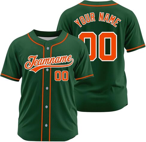 Custom Baseball Jersey Men Women Youth Adult Kids Color Personalized Stitched Printed Name Number City State Baseball Shirts in Saudi Arabia