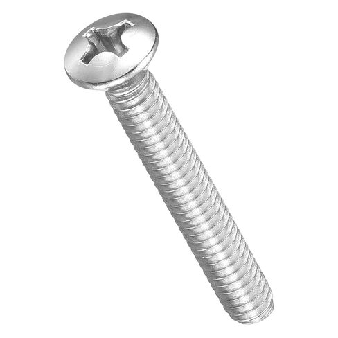 مسامير براغي برأس غاطسة متقاطعة من METALLIXITY Phillips (1/4"-20x1-3/4) 25 قطعة، 304 براغي لآلة النجارة ذات رأس مسطح من الفولاذ المقاوم للصدأ - لمشاريع تجميع الأثاث DIY، فضي in Kuwait