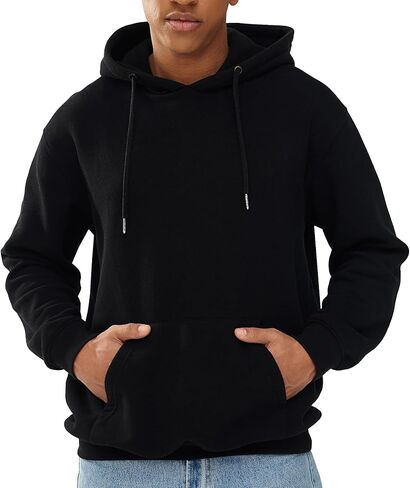 Unisex Adult Fleece Hoodies, Breathable, Pullover Hooded Sweatshirt for Men in Saudi Arabia