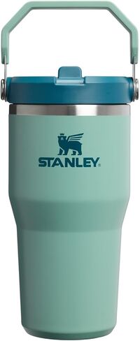 Stanley IceFlow 2.0 Flip Straw Tumbler with Handle 30 oz | Twist On Lid and Flip Up Straw | Leak Resistant Water Bottle | Insulated Stainless Steel | BPA-Free | Rose Quartz in Saudi Arabia