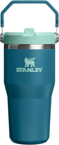 Stanley IceFlow 2.0 Flip Straw Tumbler with Handle 30 oz | Twist On Lid and Flip Up Straw | Leak Resistant Water Bottle | Insulated Stainless Steel | BPA-Free | Rose Quartz in Saudi Arabia