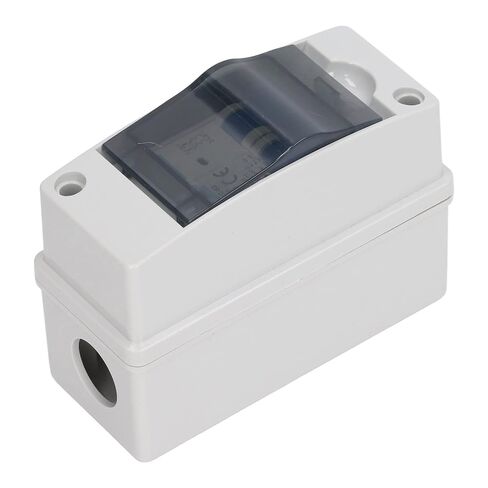 Asixxsix DC Miniature Circuit Breaker, 2 Pole 1000V 63Amp Isolator PV Solar Disconnect Switch with IP65 Cover Overvoltage Circuit Isolator for Solar Panels Grid System in Saudi Arabia