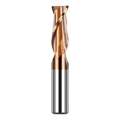 HRC55 2 Flutes Carbide End Mill Router Bit Tungsten Steel Milling Cutters for Metal CNC Cutting Tools Coated Endmills(D6xD6x100L) in Kuwait