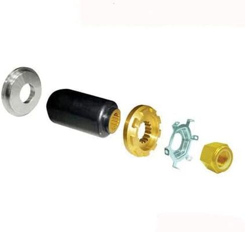 FASWORX 15 Spline Heavy Duty HUB KIT Prop Propeller متوافق مع MERCRUISER Mercury Alpha ONE Bravo 1 Mariner VERADO سوزوكي ياماها جونسون فورس هوندا in Saudi Arabia