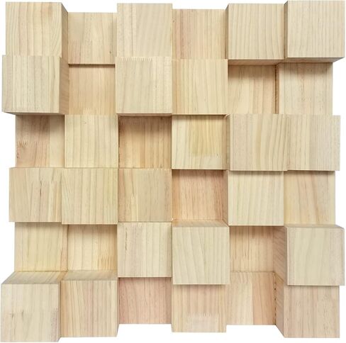 ناشر صوت صوتي خشبي - 23.6 × 23.6 × 3.2 بوصة لوحة حائط وسقف صوتية لمسرح استوديو الموسيقى in Saudi Arabia