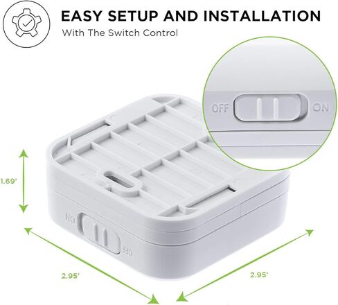 Home Zone Security SMD LED ضوء فيضانات خارجي، 5000 لومن، 5000 كلفن أبيض ساطع، من الغسق إلى الفجر، قيد التشغيل دائمًا، قابل للربط مع أضواء أخرى، كشف مستشعر الحركة طويل وواسع 70 × 240 درجة، رؤوس ألومنيوم in Kuwait