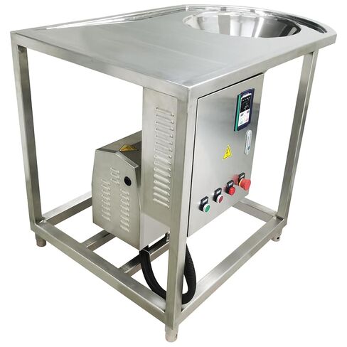 220V 4KW High Shear Mixing System High Shear Emulsifying Pump with Stand Single Stage Pipeline Emulsion Pump Flow Range 0-4T/H 3400r/min for Mixing Emulsification and Dispersion in Kuwait