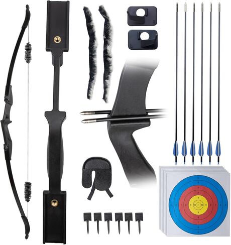مجموعات القوس والسهم، مجموعة قوس الرماية للبالغين والمبتدئين والمراهقين الشباب، اليد اليسرى واليمنى، 20/30/40 رطل in Kuwait