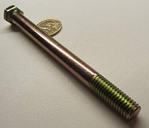 مسامير فولاذية صفراء من الزنك من الدرجة 8 RH PT 7/16 بوصة - 14 × 5.50 طول 10 قطع in Saudi Arabia