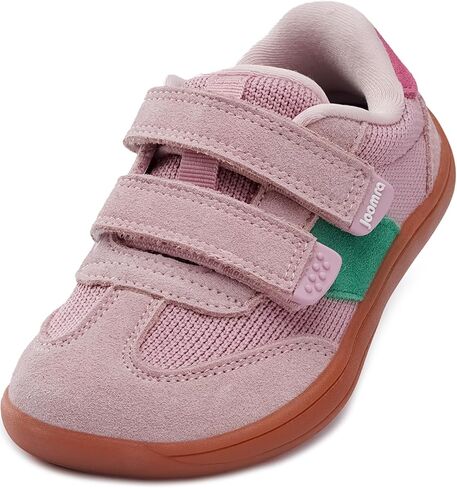 Joomra Toddler/Little Kid Wide Barefoot Shoes | Splay Naturally Minimalist Sneakers for Boys Girls | Durable Adjustable Strap in Saudi Arabia
