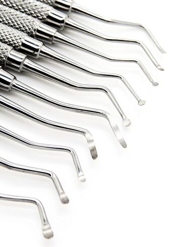 10 Pcs Full Set Excavator Professional Dental Restorative Instrument in Saudi Arabia