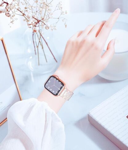 iiteeology متوافق مع سوار ساعة Apple 42 مم 41 مم 40 مم 46 مم 45 مم 44 مم، راتنج خفيف مع سوار معصم بديل من الفولاذ المقاوم للصدأ لساعة iWatch Ultra 3/Ultra 2 49 مم سلسلة 11-1 SE 3 in Kuwait