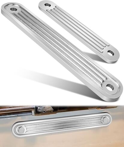 TSP-1 TSP-2DP طقم لوحة دعم Transom يناسب فتحات الترباس العلوية وفتحات الترباس الداعمة السفلية 15 بوصة × 2 بوصة / 12 بوصة × 2 بوصة، سمك 3/8 بوصة، استبدال لوحة دعم النقل البحري 3001-8067 in Saudi Arabia