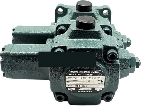 1pc Hydraulic Pump VDR-11B-1A3-1A3-V-6117C Double Vane Pump for Molding Machine VDR-11B in Saudi Arabia